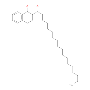 1(2H)-Naphthalenone, 3,4-dihydro-2-(1-oxooctadecyl)-