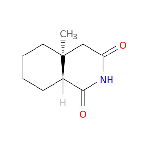 1,3(2H,4H)-Isoquinolinedione, hexahydro-4a-methyl-, trans-