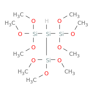 Trisilane, 1,1,1,3,3,3-hexamethoxy-2-(trimethoxysilyl)-