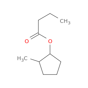 Butanoic acid,2-methylcyclopentyl ester