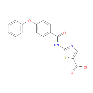 5-Thiazolecarboxylic acid, 2-[(4-phenoxybenzoyl)amino]-