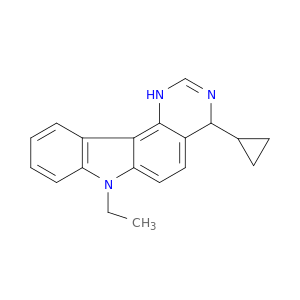 1H-Pyrimido[5,4-c]carbazole, 4-cyclopropyl-7-ethyl-4,7-dihydro-