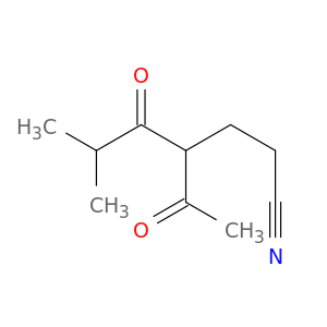 Heptanenitrile, 4-acetyl-6-methyl-5-oxo-