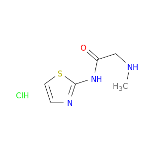 乙酰胺,2-(甲基氨基)-N-2-噻唑基-盐酸盐(1：1)