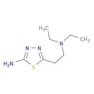 5-(2-氨基乙基)-4,4-二乙基-4,5-二氢-1,3,4λ4-噻二唑-2-胺