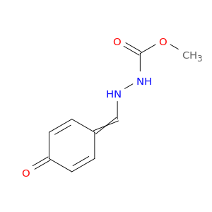 METHYL N-[(4-OXO-1-CYCLOHEXA-2,5-DIENYLIDENE)METHYLAMINO]CARBAMATE