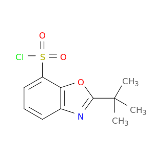 7-Benzoxazolesulfonyl chloride, 2-(1,1-dimethylethyl)-