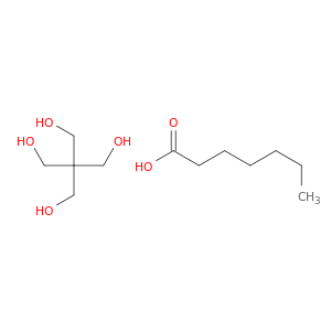 heptanoic acid- 2,2-bis(hydroxymethyl)propane-1,3-diol(1:1)