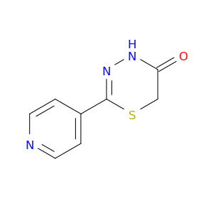 4H-1,3,4-Thiadiazin-5(6H)-one, 2-(4-pyridinyl)-