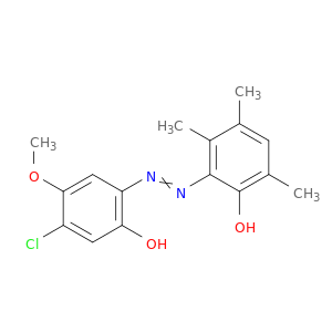 Phenol, 2-[(4-chloro-2-hydroxy-5-methoxyphenyl)azo]-3,4,6-trimethyl-