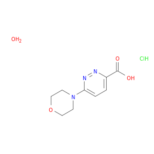6-MORPHOLIN-4-YLPYRIDAZINE-3-CARBOXYLIC ACID HYDROCHLORIDE HYDRATE