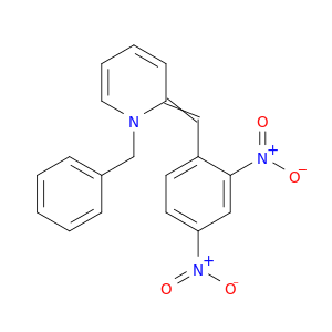 Pyridine, 2-[(2,4-dinitrophenyl)methylene]-1,2-dihydro-1-(phenylmethyl)-