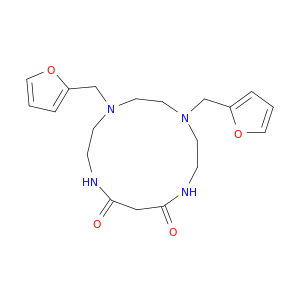 1,4,7,10-Tetraazacyclotridecane-11,13-dione, 4,7-bis(2-furanylmethyl)-