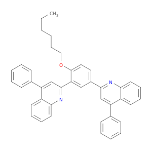 Quinoline, 2,2'-[4-(hexyloxy)-1,3-phenylene]bis[4-phenyl-