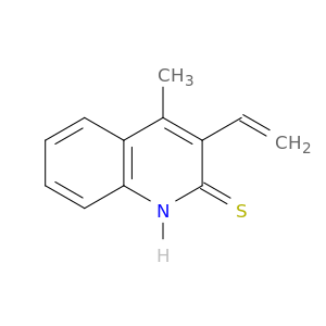 2(1H)-Quinolinethione, 3-ethenyl-4-methyl-