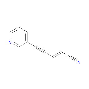 2-Penten-4-ynenitrile, 5-(3-pyridinyl)-, (E)-