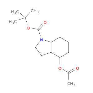 tert-Butyl 4-acetoxyoctahydro-1H-indole-1-carboxylate