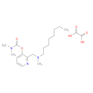 2-((METHYLOCTYLAMINO)METHYL)-PYRIDIN-3-YL DIMETHYLCARBAMATE ETHANEDIOAT E (1:1)