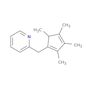Pyridine, 2-[(2,3,4,5-tetramethyl-1,3-cyclopentadien-1-yl)methyl]-
