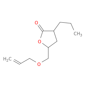 2(3H)-Furanone, dihydro-5-[(2-propenyloxy)methyl]-3-propyl-