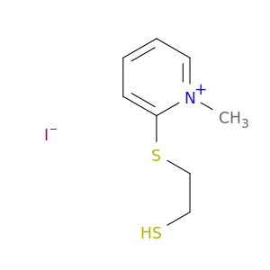 Pyridinium, 2-[(2-mercaptoethyl)thio]-1-methyl-, iodide