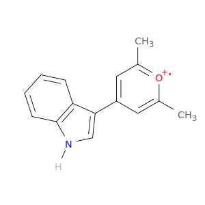 Pyrylium, 4-(1H-indol-3-yl)-2,6-dimethyl-