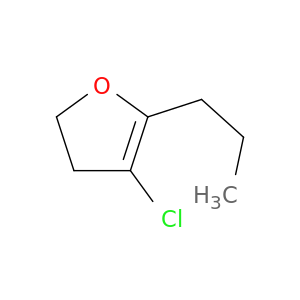 Furan, 3-chloro-4,5-dihydro-2-propyl-
