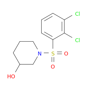 1-(2,3-二氯-苯磺酰基)-哌啶-3-醇