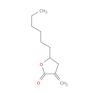 2(3H)-Furanone, 5-hexyldihydro-3-methylene-
