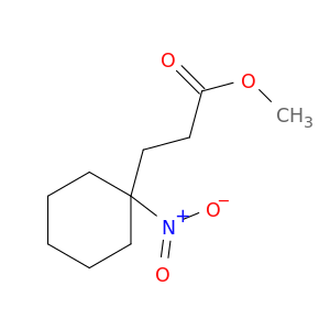 methyl 3-(1-nitrocyclohexyl)propanoate