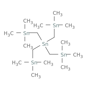 Stannane, tetrakis[(trimethylstannyl)methyl]-