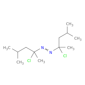 Diazene, bis(1-chloro-1,3-dimethylbutyl)-