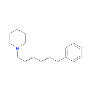 Piperidine, 1-(6-phenyl-2,4-hexadienyl)-