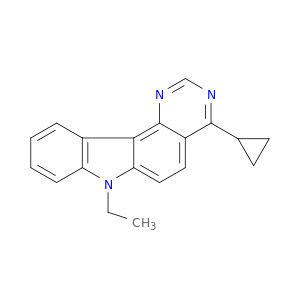 7H-Pyrimido[5,4-c]carbazole, 4-cyclopropyl-7-ethyl-
