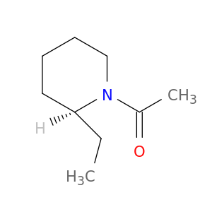 Piperidine, 1-acetyl-2-ethyl-, (S)-