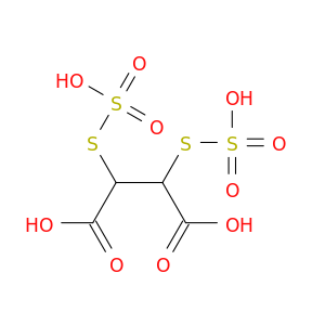 Butanedioic acid, 2,3-bis(sulfothio)-