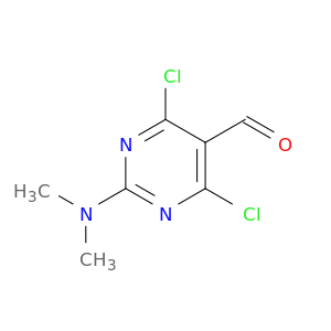 5-Pyrimidinecarboxaldehyde, 4,6-dichloro-2-(dimethylamino)-