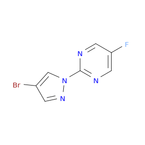 2-(4-bromo-1H-pyrazol-1-yl)-5-fluoropyrimidine