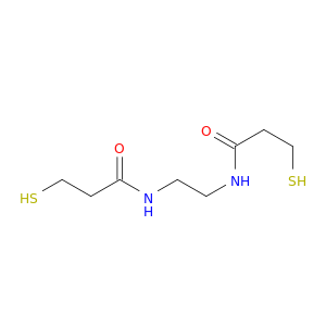 Propanamide, N,N'-1,2-ethanediylbis[3-mercapto-