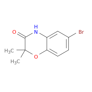6-溴-2,2-二甲基-2H-苯并[b][1,4]噁嗪-3(4H)-酮