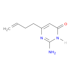 4(1H)-Pyrimidinone, 2-amino-6-(3-butenyl)-