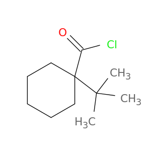 Cyclohexanecarbonyl chloride, 1-(1,1-dimethylethyl)-