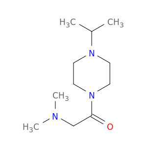 1-(N,N-二甲基甘氨酰基)-4-异丙基哌嗪