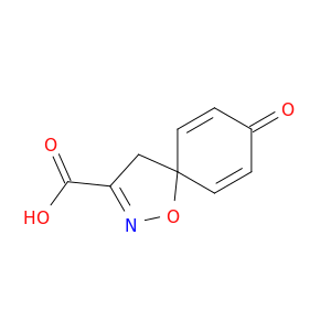 1-Oxa-2-azaspiro[4.5]deca-2,6,9-triene-3-carboxylic acid, 8-oxo-