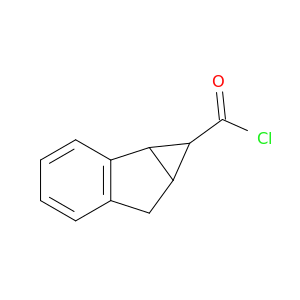 Cycloprop[a]indene-1-carbonylchloride, 1,1a,6,6a-tetrahydro-