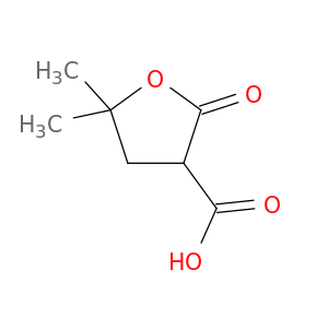 5,5-dimethyl-2-oxotetrahydrofuran-3-carboxylic acid