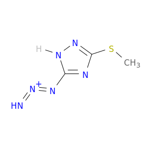 3-Azido-5-(甲基硫基)-1H-1,2,4-三唑