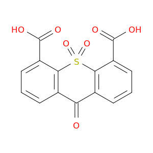 9H-Thioxanthene-4,5-dicarboxylic acid, 9-oxo-, 10,10-dioxide