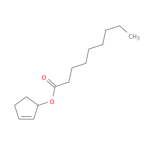 Nonanoic acid, 2-cyclopenten-1-yl ester