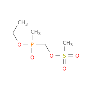 Phosphinic acid, methyl[[(methylsulfonyl)oxy]methyl]-, ethyl ester